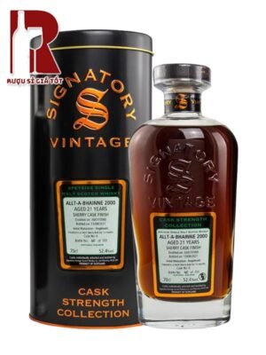 Allt A Bhainne 21 Year Old Cask Strength Collection Signatory Vintage 2000