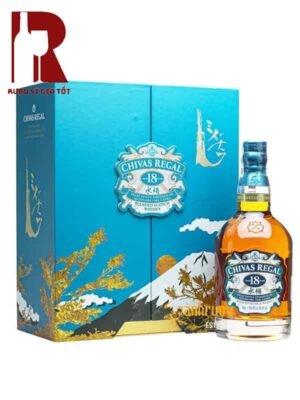 Chivas Regal 18 Mizunara - Hộp quà 2023