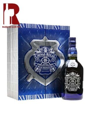 Chivas Regal 18 Year Old Blue Signature - Hộp quà 2024