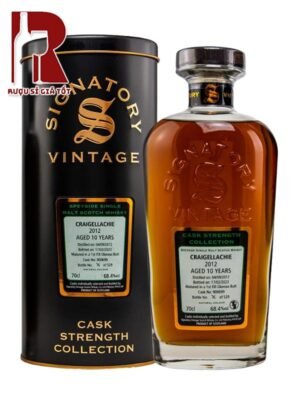 Craigellachie 10 Year Old Cask Strength Collection Signatory Vintage 2012