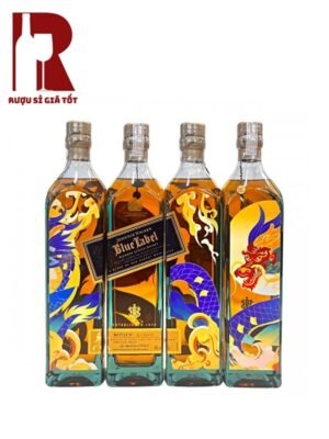 Johnnie Walker Blue Label - Hộp Quà Tết 2023 - BẢN LĨNH RỒNG