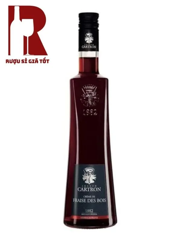 Rượu Joseph Cartron Creme de Fraise des Bois