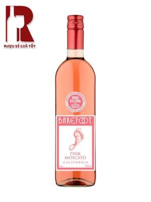 Rượu Vang Mỹ Hồng Barefoot Varietal Pink Moscato