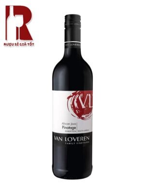 Rượu Vang Nam Phi Đỏ Van Loveren African Java Pinotage