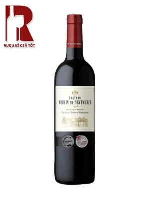 Rượu Vang Pháp Đỏ Chateau Moulin De Fontmuree Lussac Saint Emilion 2018