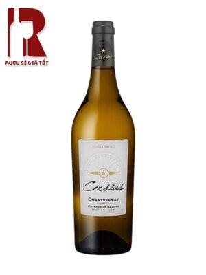 Rượu Vang Pháp Trắng Cersius Chardonnay