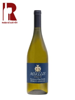 Rượu Vang Ý Trắng Miklus Pinot Grigio Collio DOC Orange Long Skin Maceration