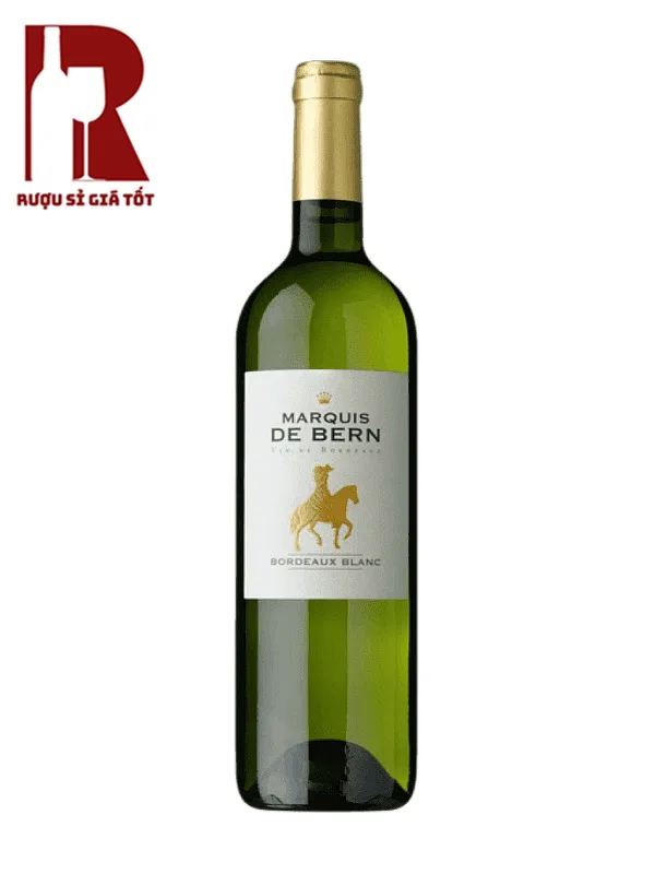 Rượu vang trắng Pháp Marquis Bordeaux White