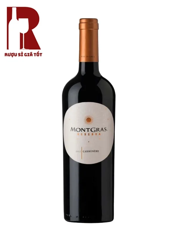 Rượu Vang Chile Đỏ MontGras Reserva Carmenere