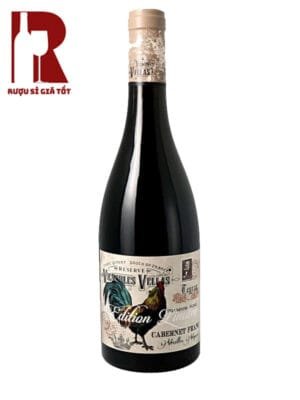 Vang Pháp Vignobles Vellas Le COQ Cabernet Franc - Syrah