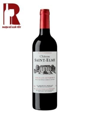 Vang Pháp đỏ Chateau Saint Elme Bordeaux