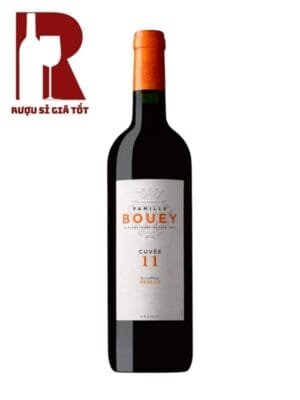 Vang Pháp đỏ Famille Bouey Cuvee 11 Merlot