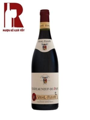 Vang Pháp đỏ Vidal Fleury Chateauneuf Du Pape