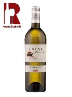 Vang Pháp trắng Calvet Varietal Chardonnay