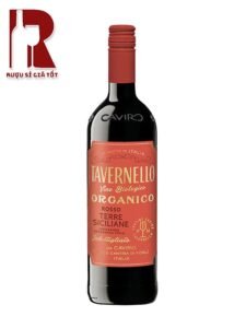 Vang Ý đỏ Tavernello Organico Rosso Terre Siciliane