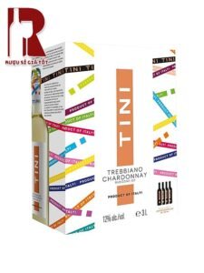 Vang Ý trắng Tini Trebbiano Chardonnay Rubicone BIB, 3L