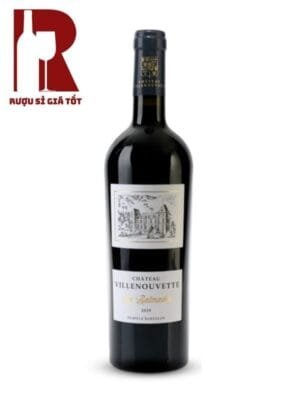 Rượu Vang Pháp Đỏ Chateau De Villenouvette Les Balmades Corbieres