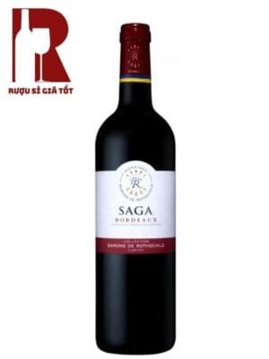 Rượu Vang Pháp Đỏ Saga R Bordeaux