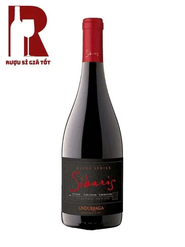 Rượu Vang Chile Đỏ Sibaris Black Serries Shiraz Carignan Grenache