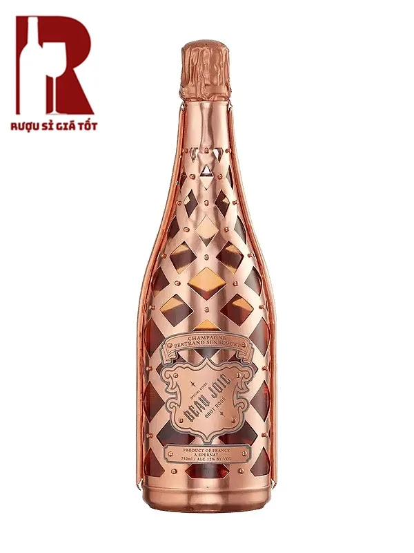 Vang sủi Pháp Beau Joie Rose Standard