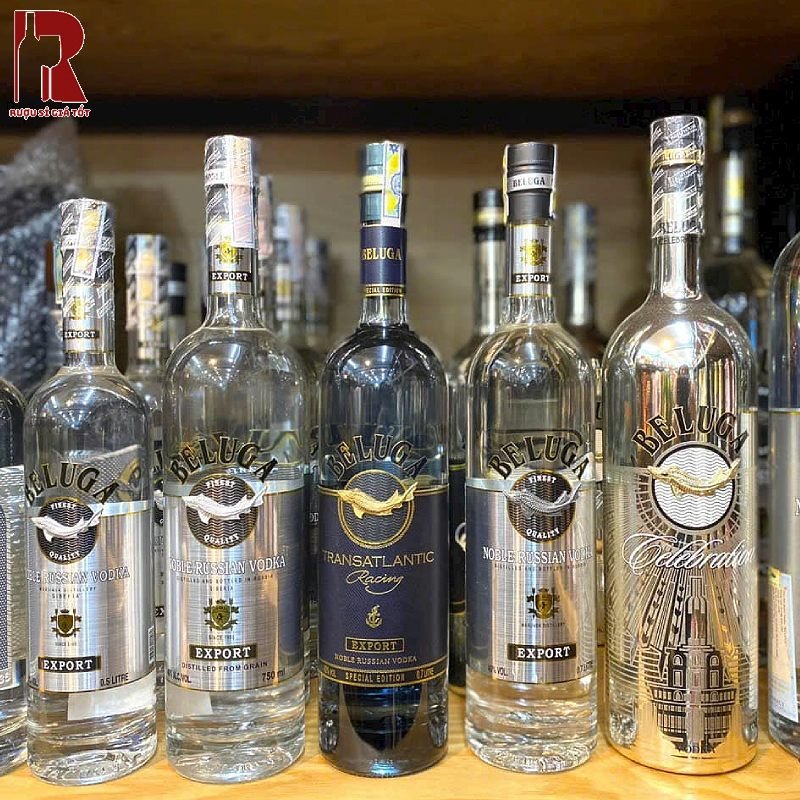 Rượu Beluga Vodka cao cấp nhất