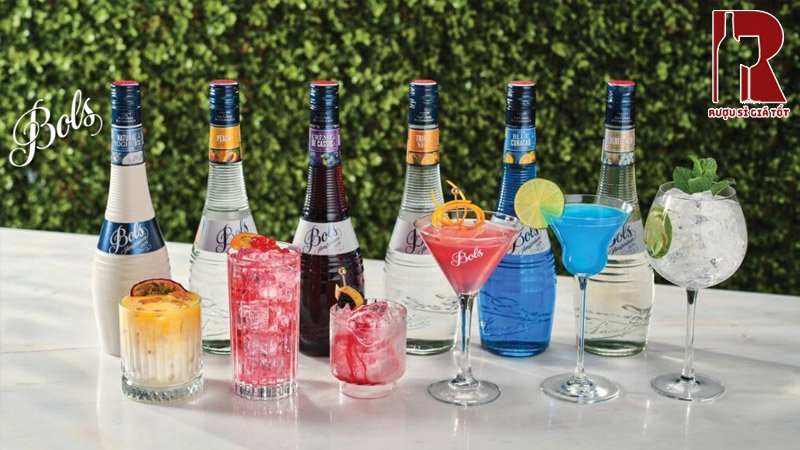Rượu mùi Bols giá rẻ để pha chế cocktails