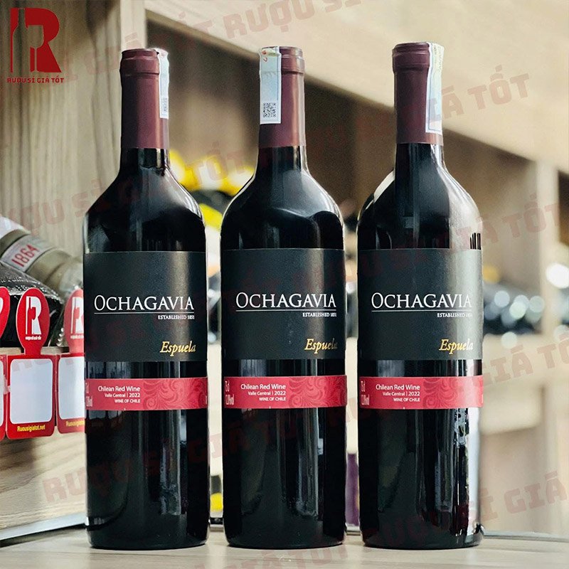 Vang Chile Ochagavia Espuela Red chính hãng giá chỉ từ hơn 200K