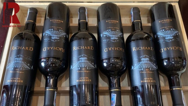 Rượu vang giá rẻ dưới 200k Richard UG Bordeaux