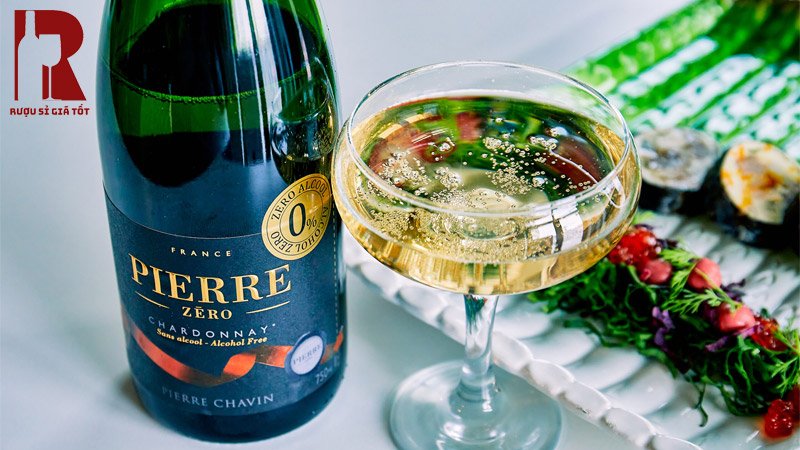 Pierre Zero Chardonnay thuộc top các loại rượu vang không độ ngon