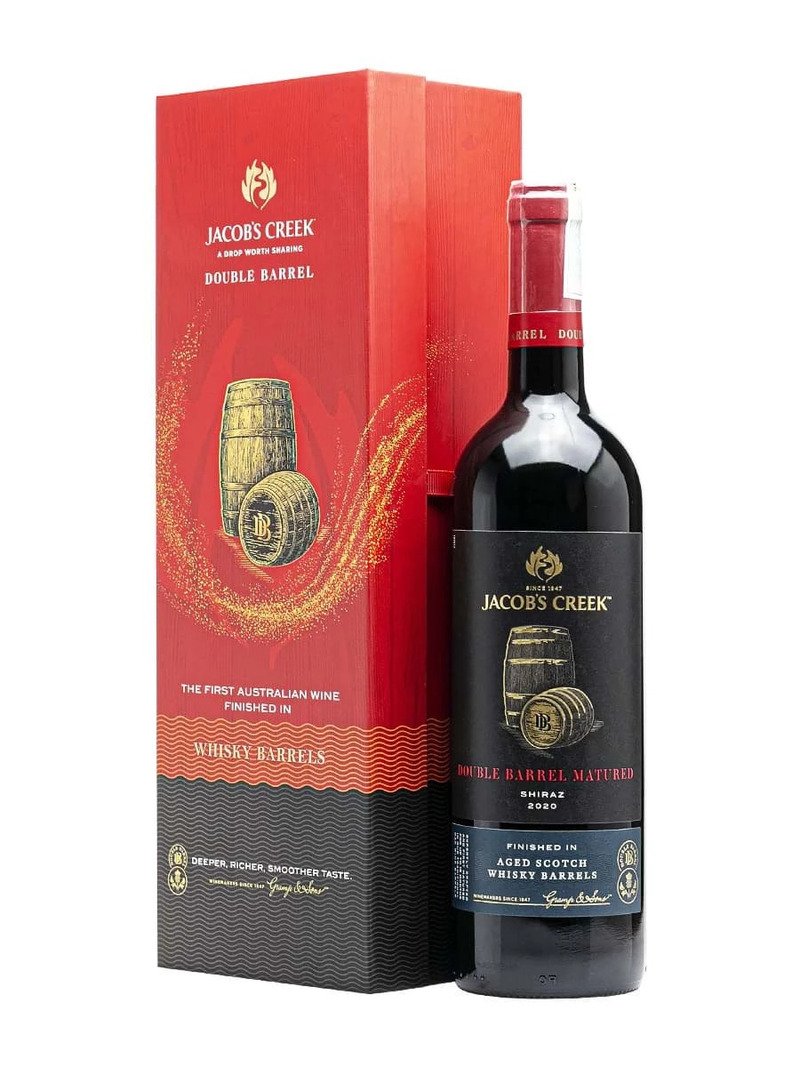 Hộp quà Tết rượu vang Jacob's Creek Double Barrel Shiraz mang đến trải nghiệm độc đáo