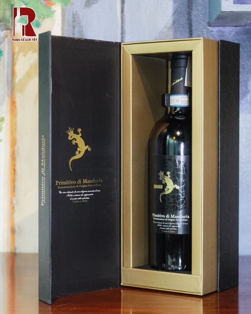 vang đỏ Primitivo Di Manduria Re Geco