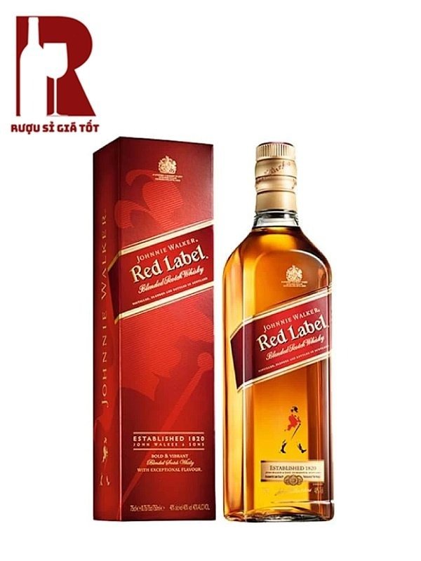 Johnnie Walker Red Label - rượu ngoại giá dưới 1 triệu đáng mua