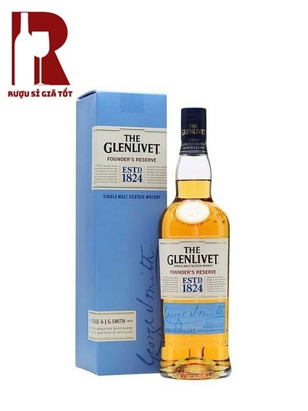 Glenlivet Founder’s Reserve rượu ngoại dưới 1 triệu thích hợp làm quà tặng