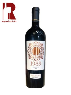 Rượu vang Ý ngọt 1989 Semi Dolce Black